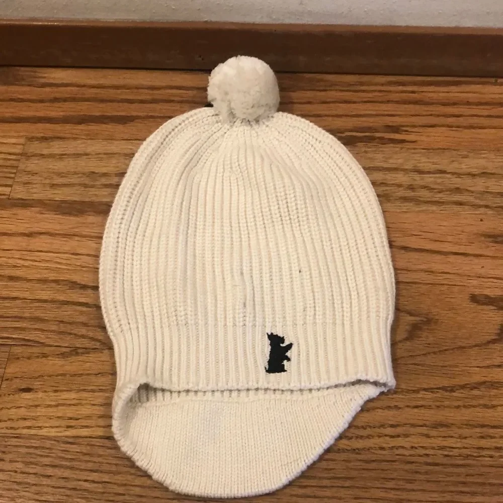 Nwt Juicy Couture off white baby beanie